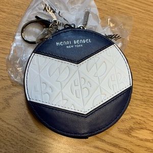 Henri Bendel Empire Round Coin Purse